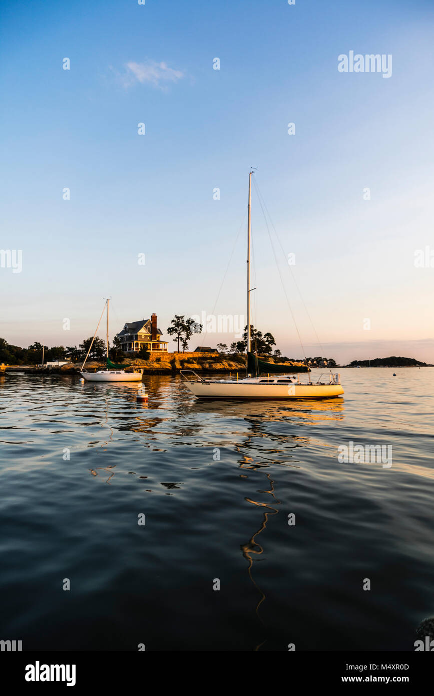 Thimble Islands Branford, Connecticut, USA Stock Photo Alamy
