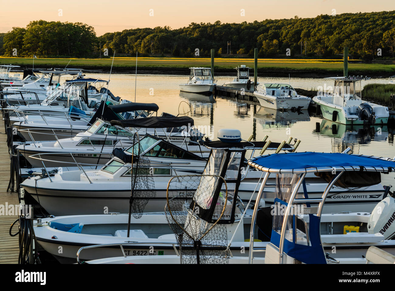 Marina Westbrook, Connecticut, USA Stock Photo Alamy