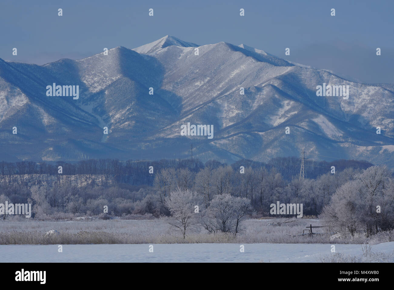 Hidaka mountain range, Hokkaido, Japan Stock Photo Alamy