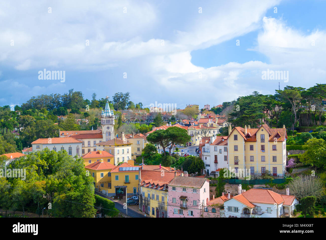 Sintra Historical center (Portugal) Stock Photo