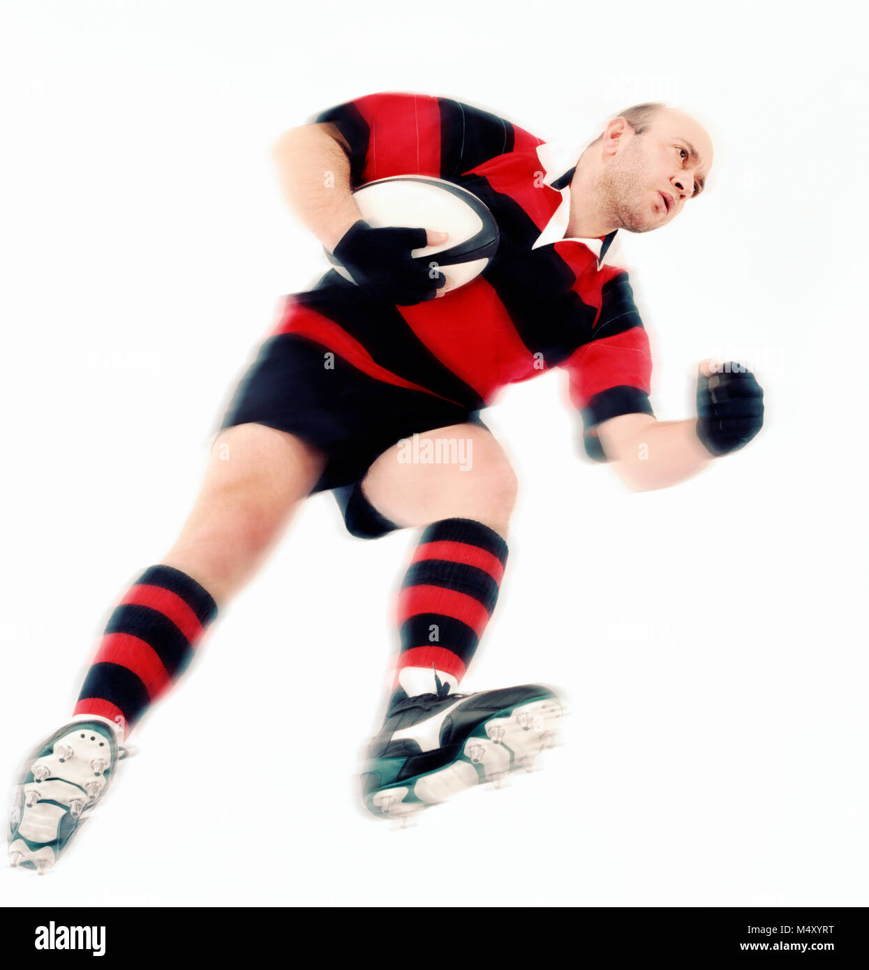A rugby player Stock Photo