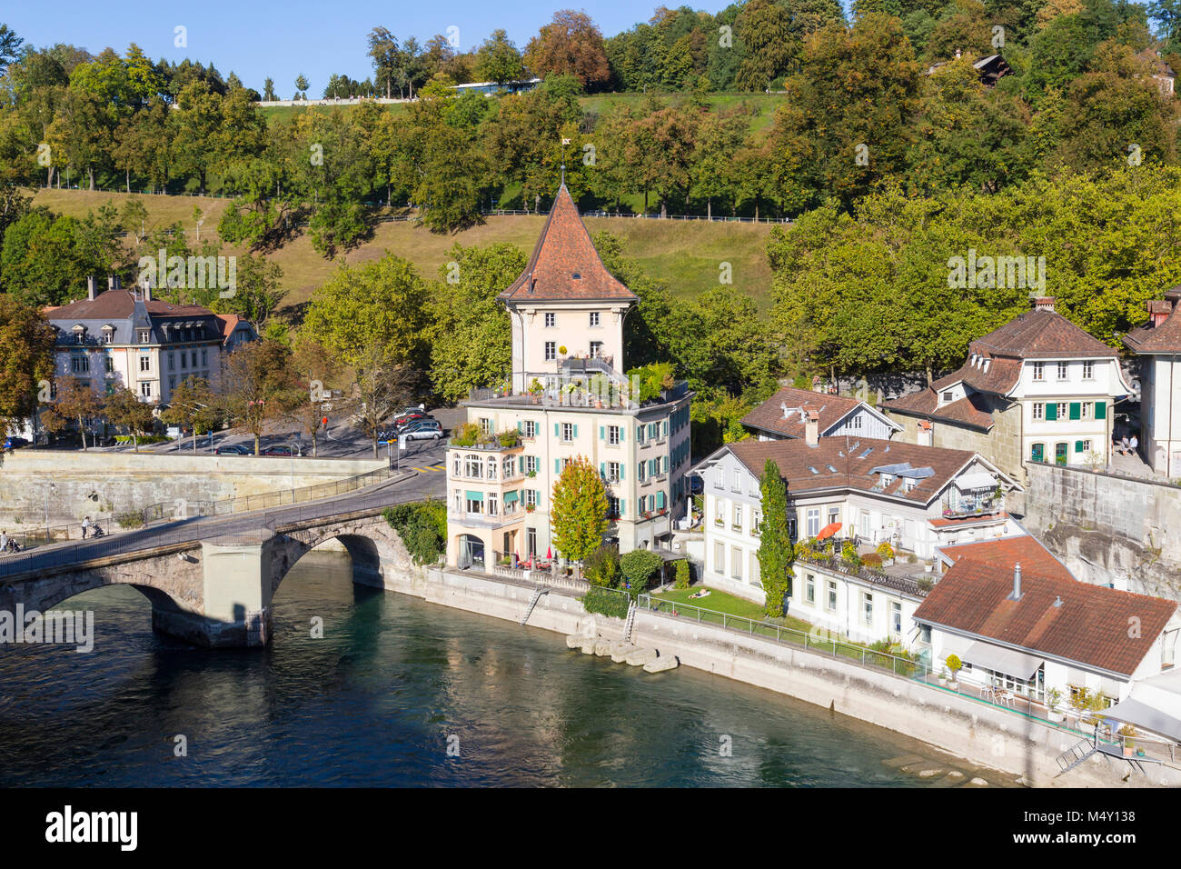 City of Bern in Switzerland Stock Photo