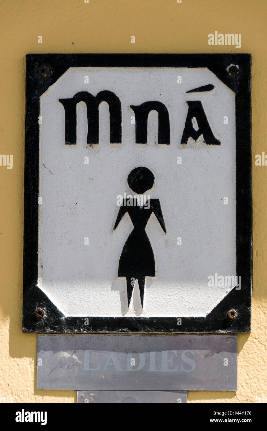 Irish Toilet Sign High Resolution Stock Photography and Images Alamy