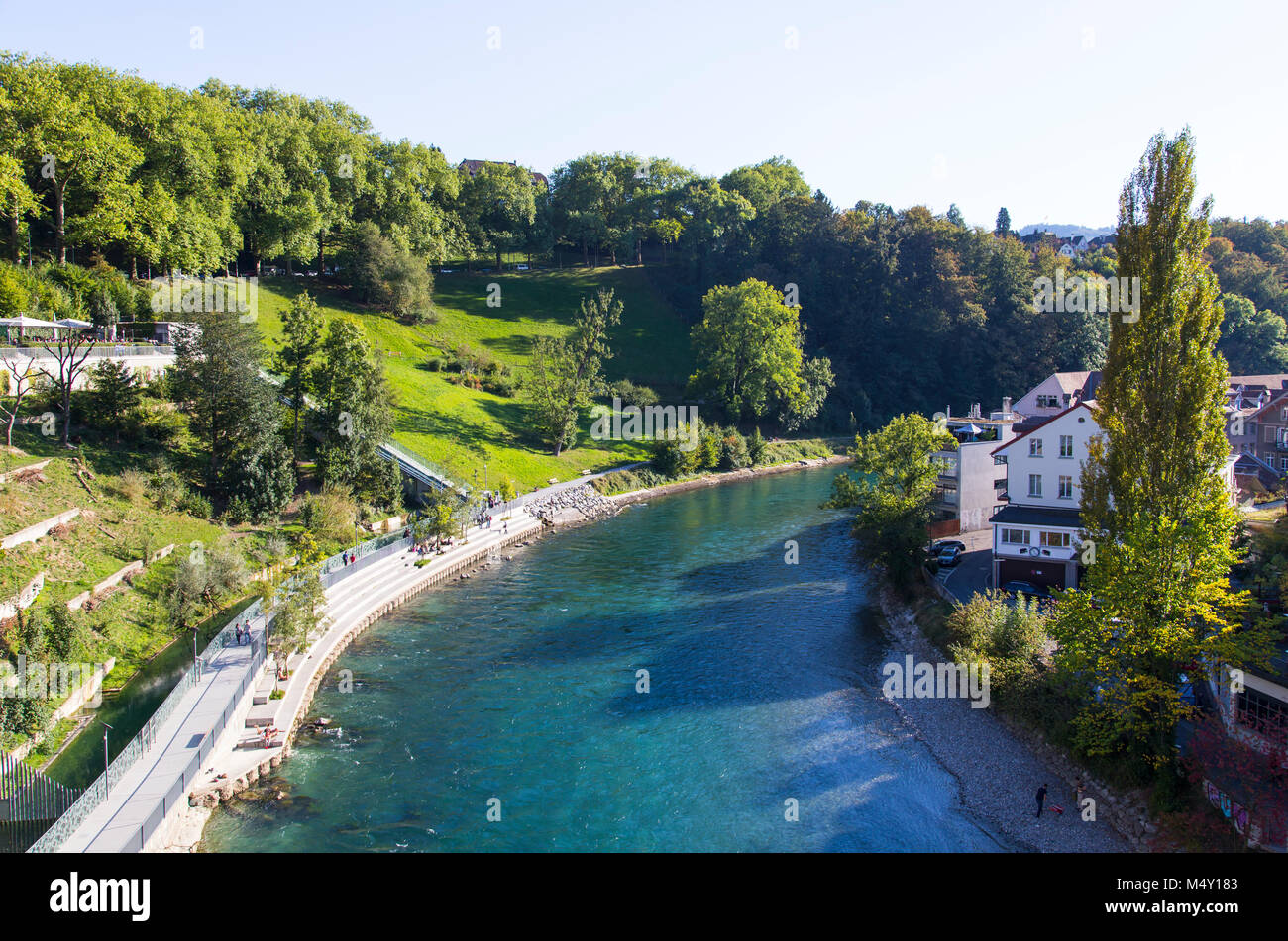 City of Bern in Switzerland Stock Photo