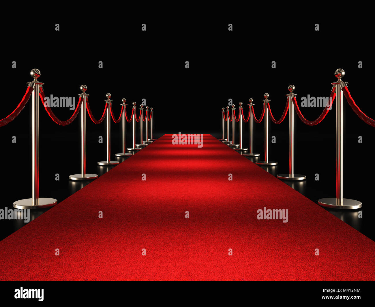 classic red carpet 3d rendering image Stock Photo Alamy