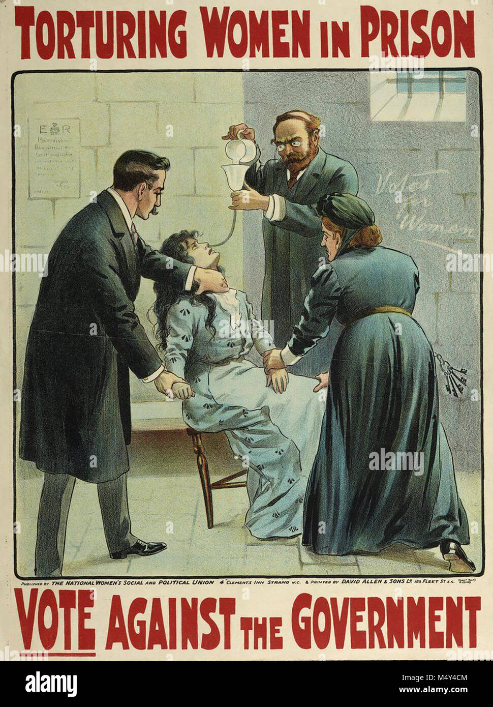Votes for Women Suffrage posters Stock Photo - Alamy