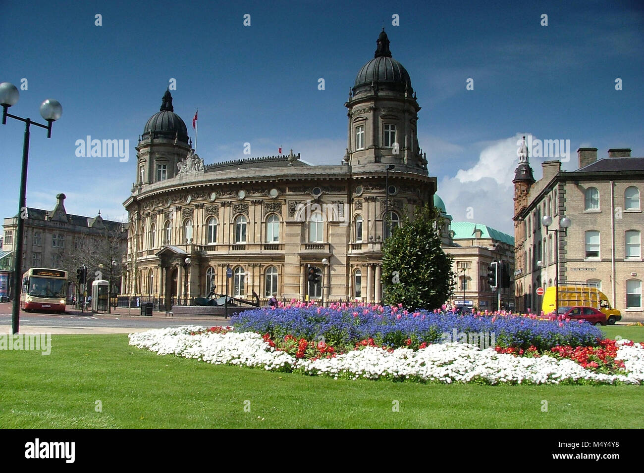 Queens Gardens, Hull, Public city park Stock Photo Alamy