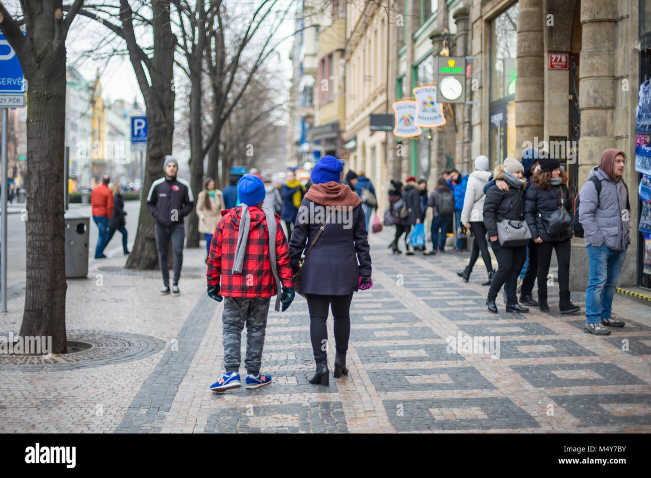 Women street prague czech republic hi-res stock photography and images -  Page 3 - Alamy