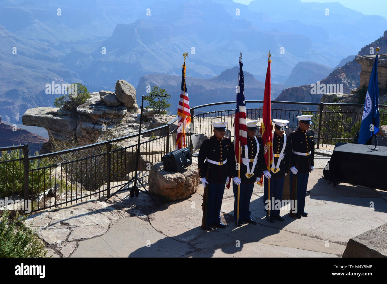 NPS Centennial Grand Canyon Naturalization Ceremony Tuba City High