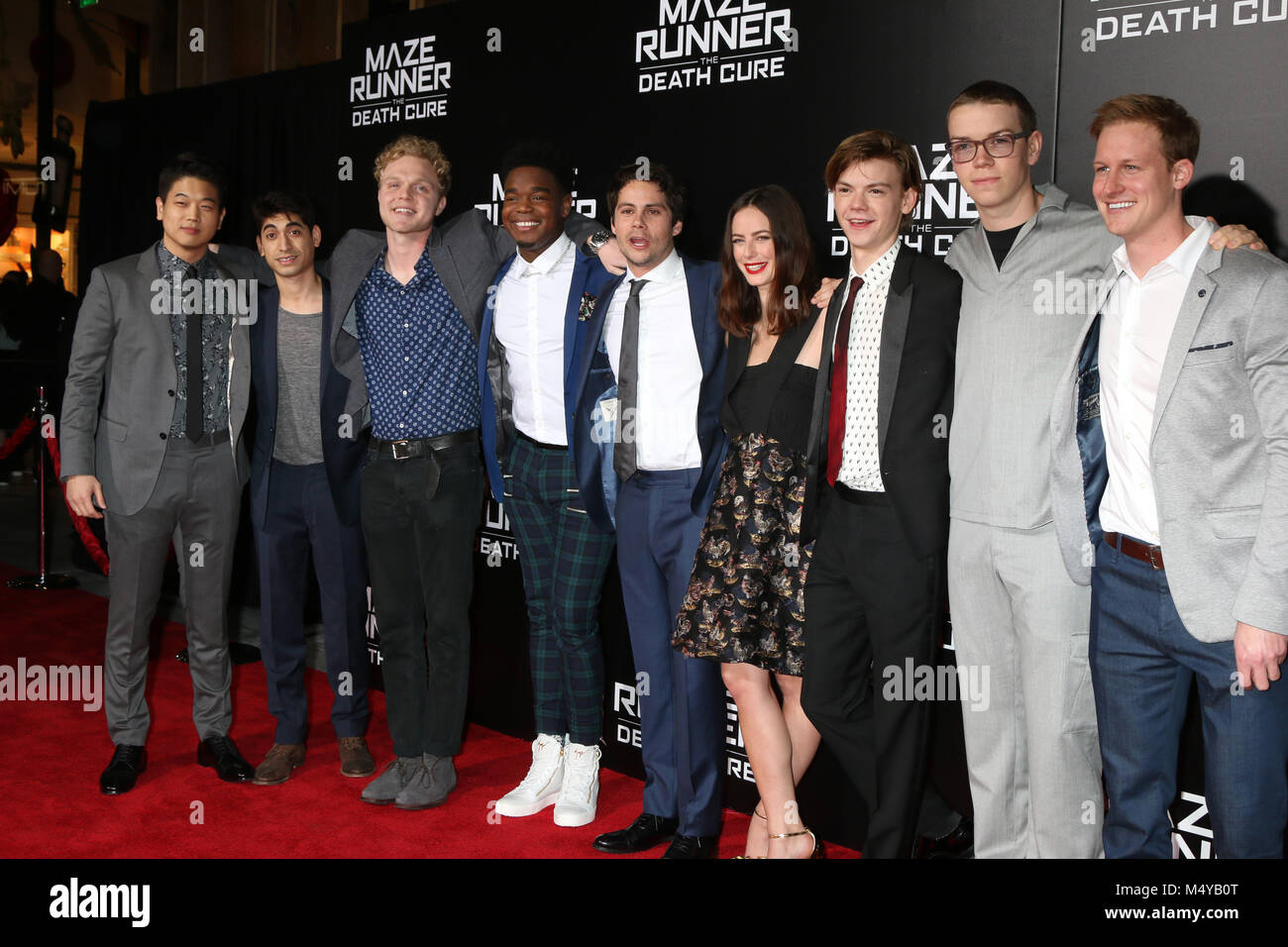 Shine On Media  The Cast of 'Maze Runner: The Death Cure' Premiere Final  Film at Special Fan Screening