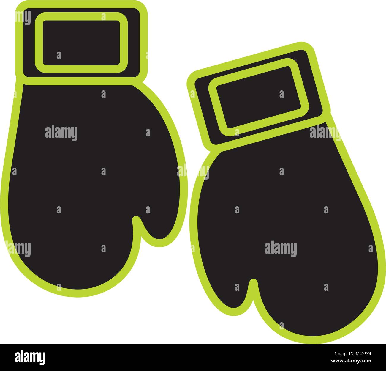 boxing gloves icon Stock Vector Image & Art - Alamy