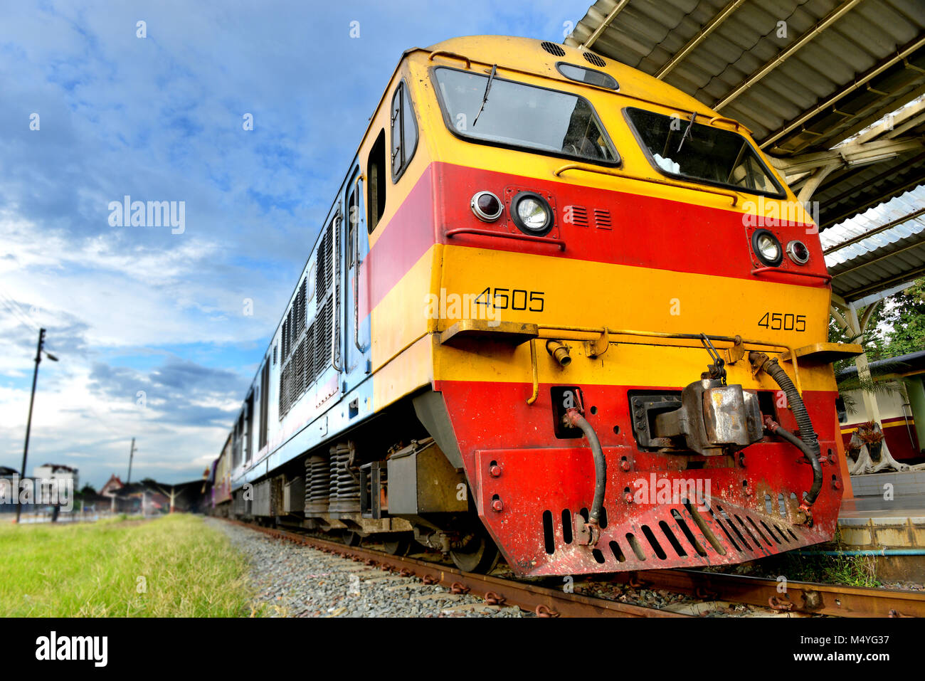 CHIANGMAI THAILANDNOV 1Thailand's Modern trains for BangkokChiang Mai line ready