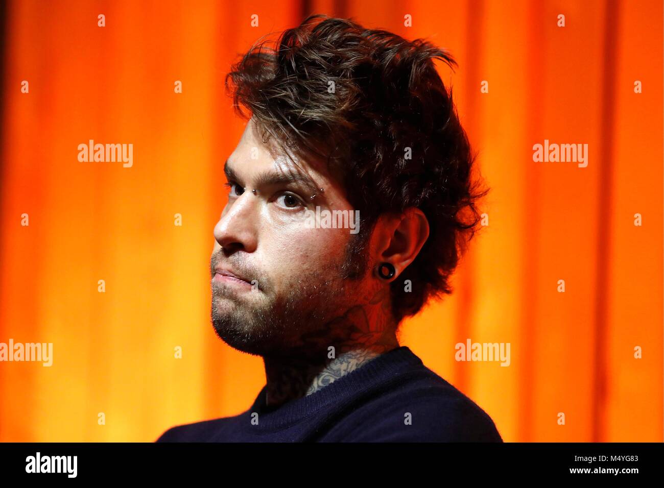 Federico Leonardo Lucia known for his stage name Fedez, an Italian