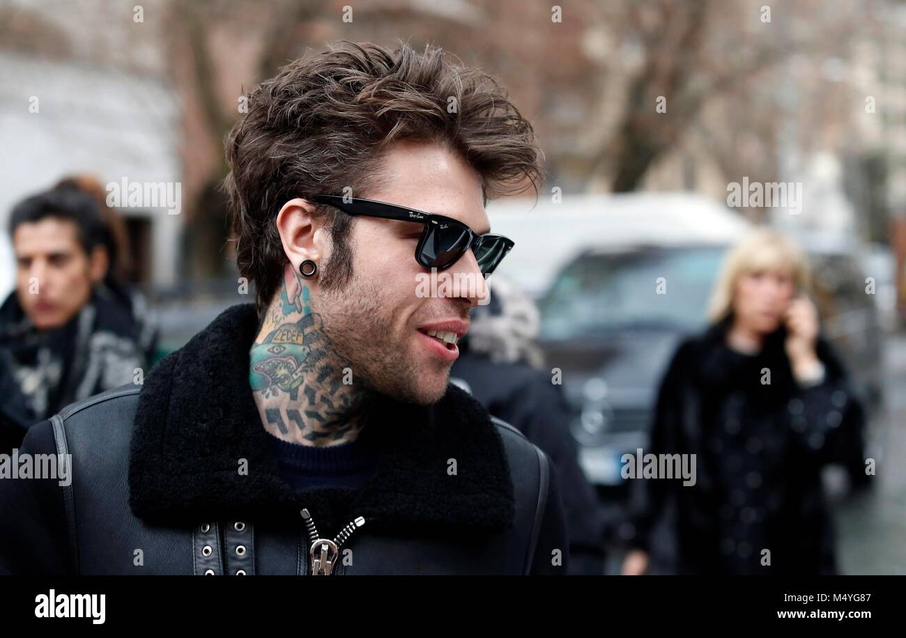 Federico Leonardo Lucia known for his stage name Fedez, an Italian