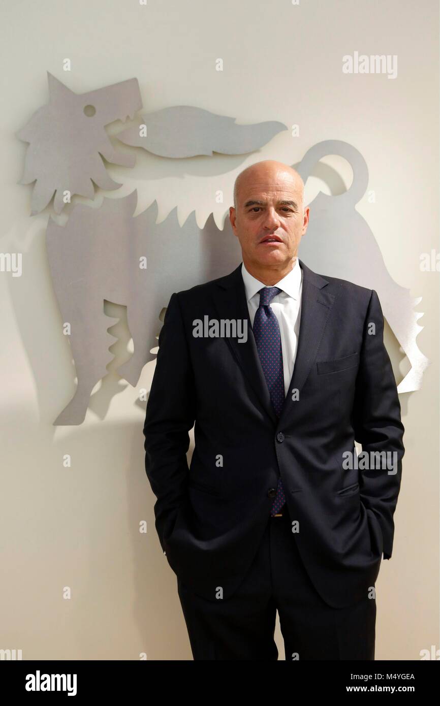 Claudio Descalzi, Ceo of Eni Credit © Remo Casilli/Sintesi Stock Photo ...