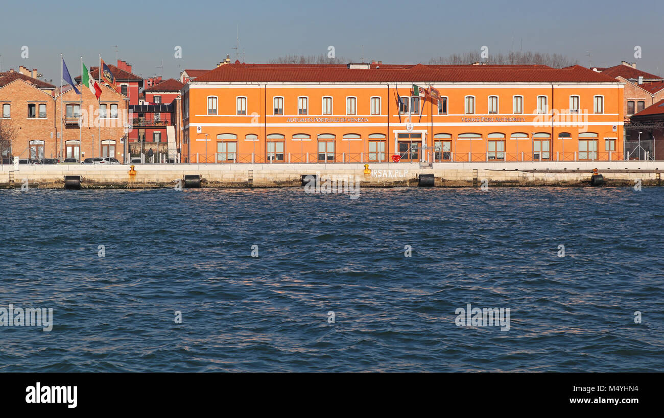 Venice Port Authority Stock Photo