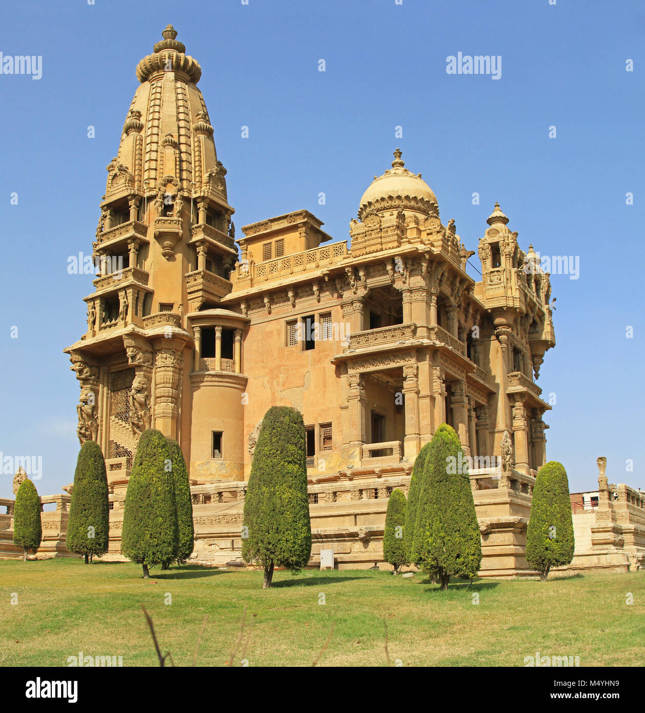 Baron Empain Palace Stock Photo