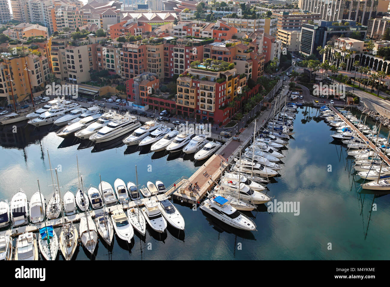 Fontvieille Monaco Stock Photo