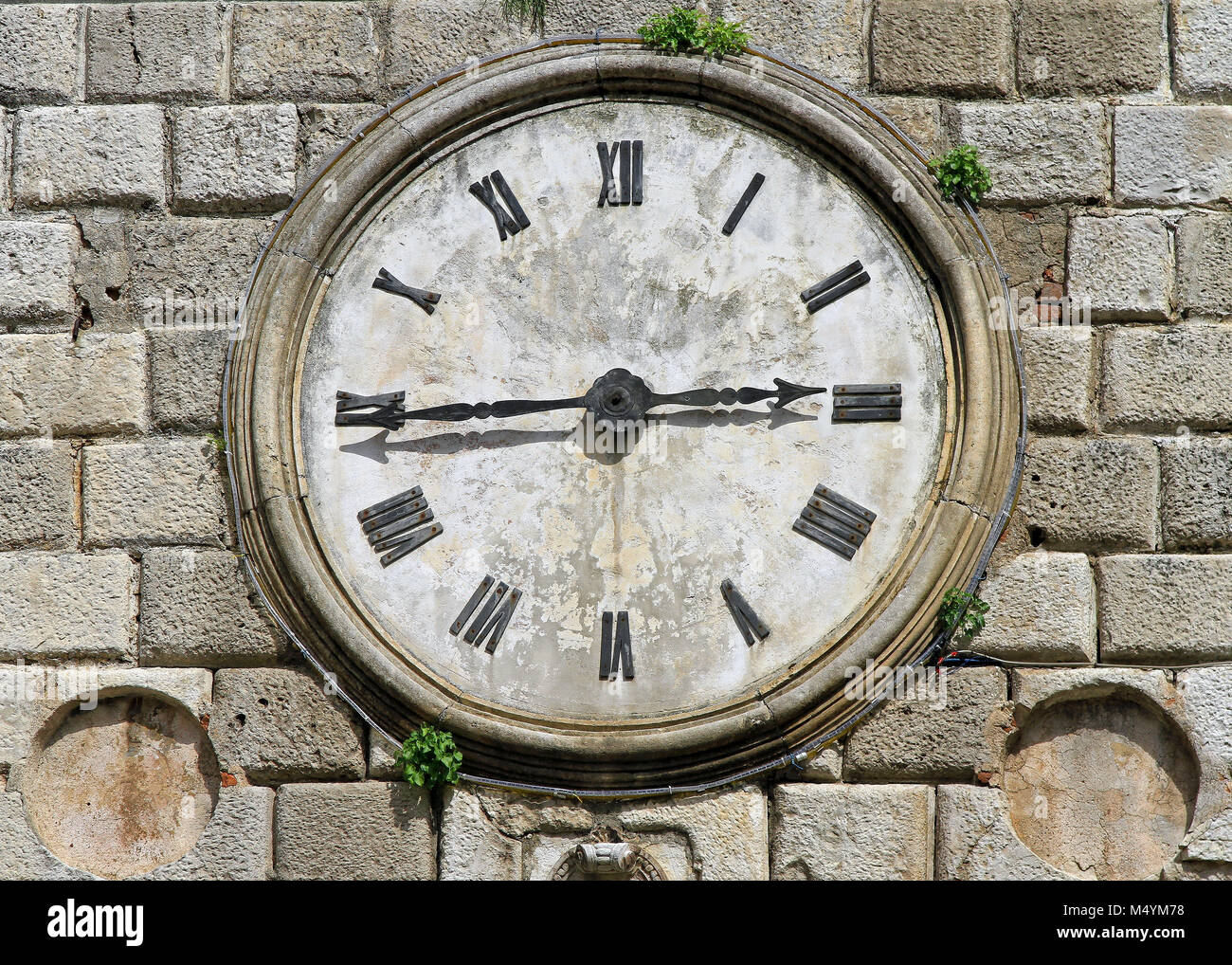 Kotor clock Stock Photo