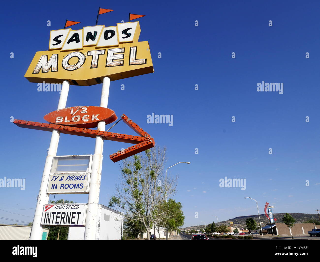 Sands Motel,Grants,New Mexico Stock Photo Alamy