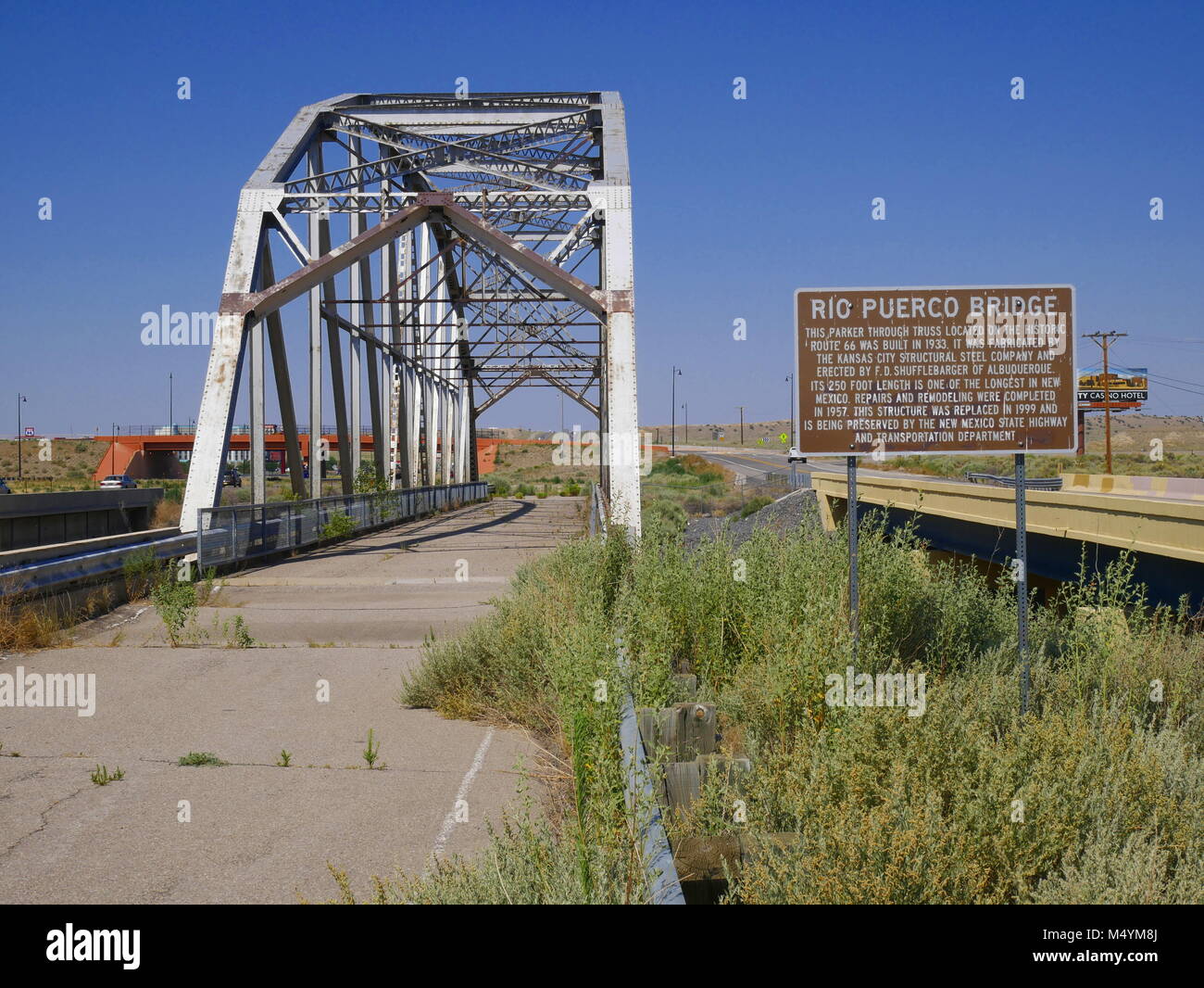 Rio Puerco Bridge,Route 66 Stock Photo Alamy