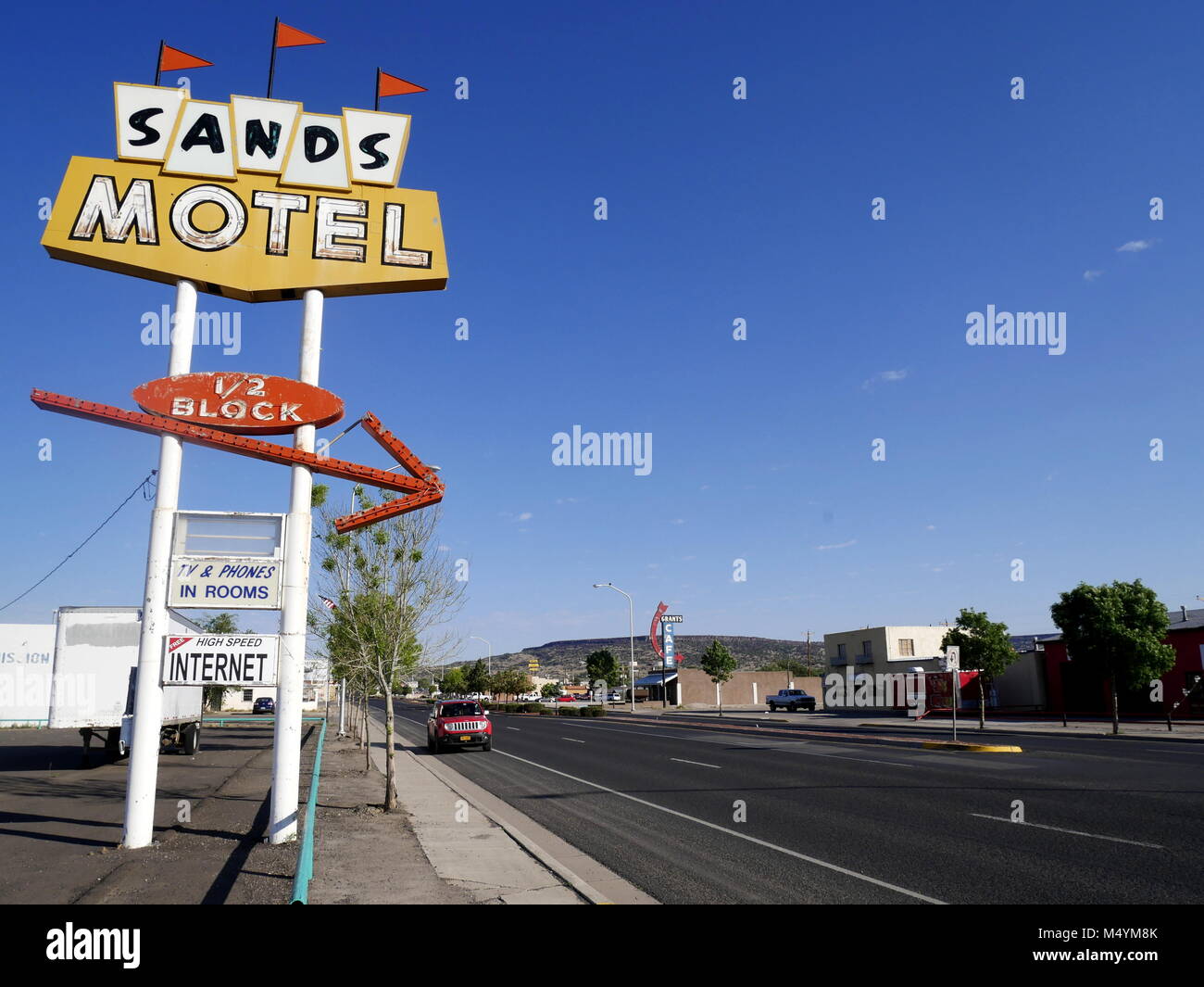 Sands Motel,Grants,New Mexico Stock Photo Alamy