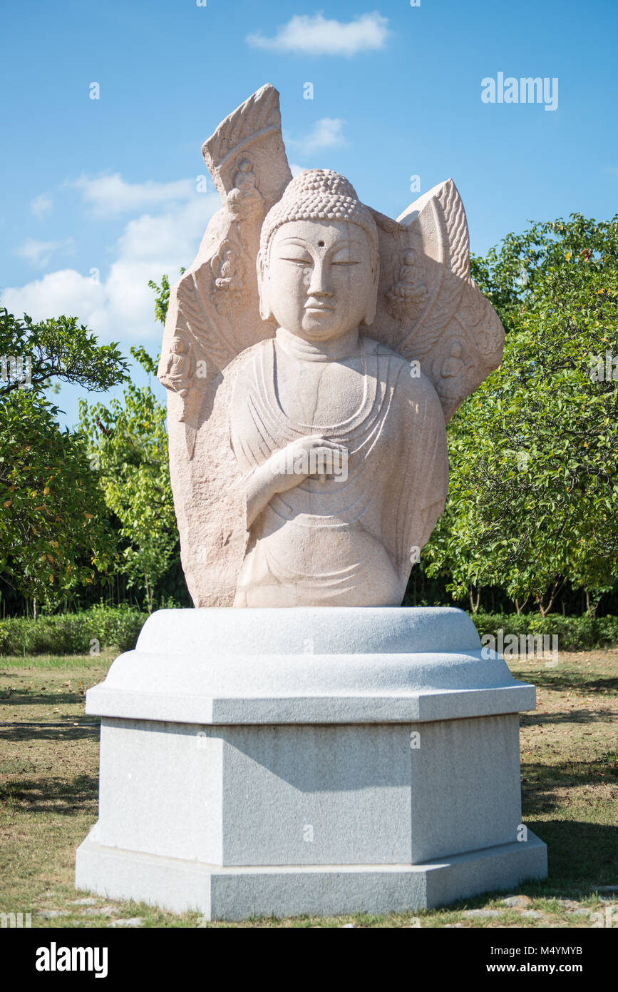 Buddha statue in South Korea Gyeongju Stock Photo Alamy