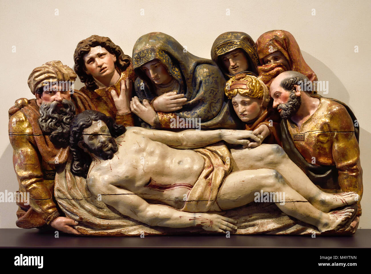 Mourning over the dead Christ by Esteban Jordan 1529-1598 16th Century Spain, Spanish, Stock Photo