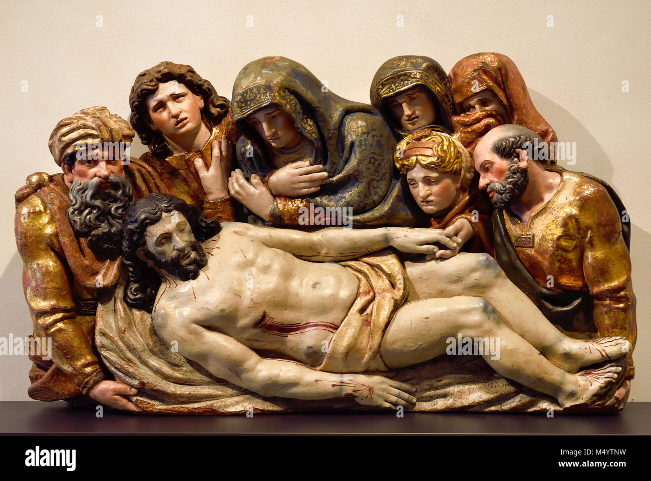 Mourning over the dead Christ by Esteban Jordan 1529-1598 16th Century Spain, Spanish, Stock Photo