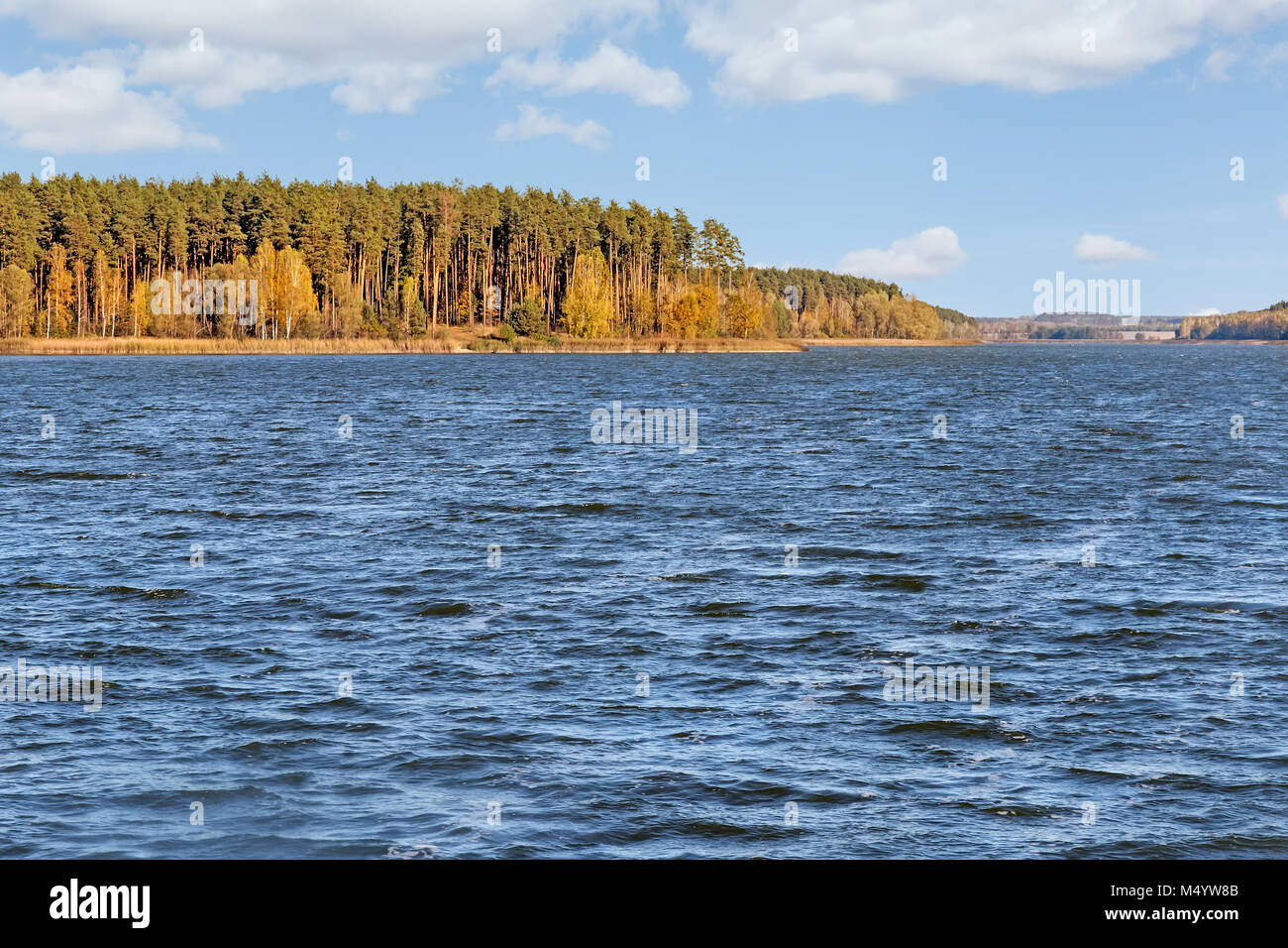 Blue sky and white clouds Stock Photo - Alamy