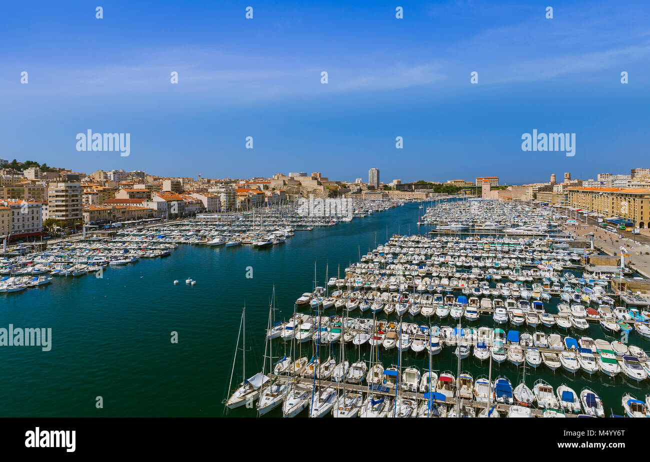 Old Port - Marseille France Stock Photo - Alamy