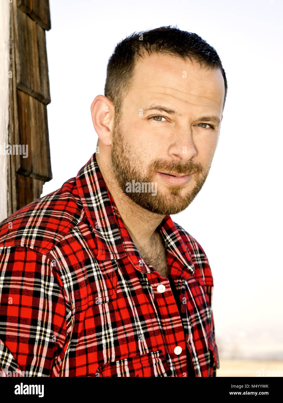 man with beard Stock Photo
