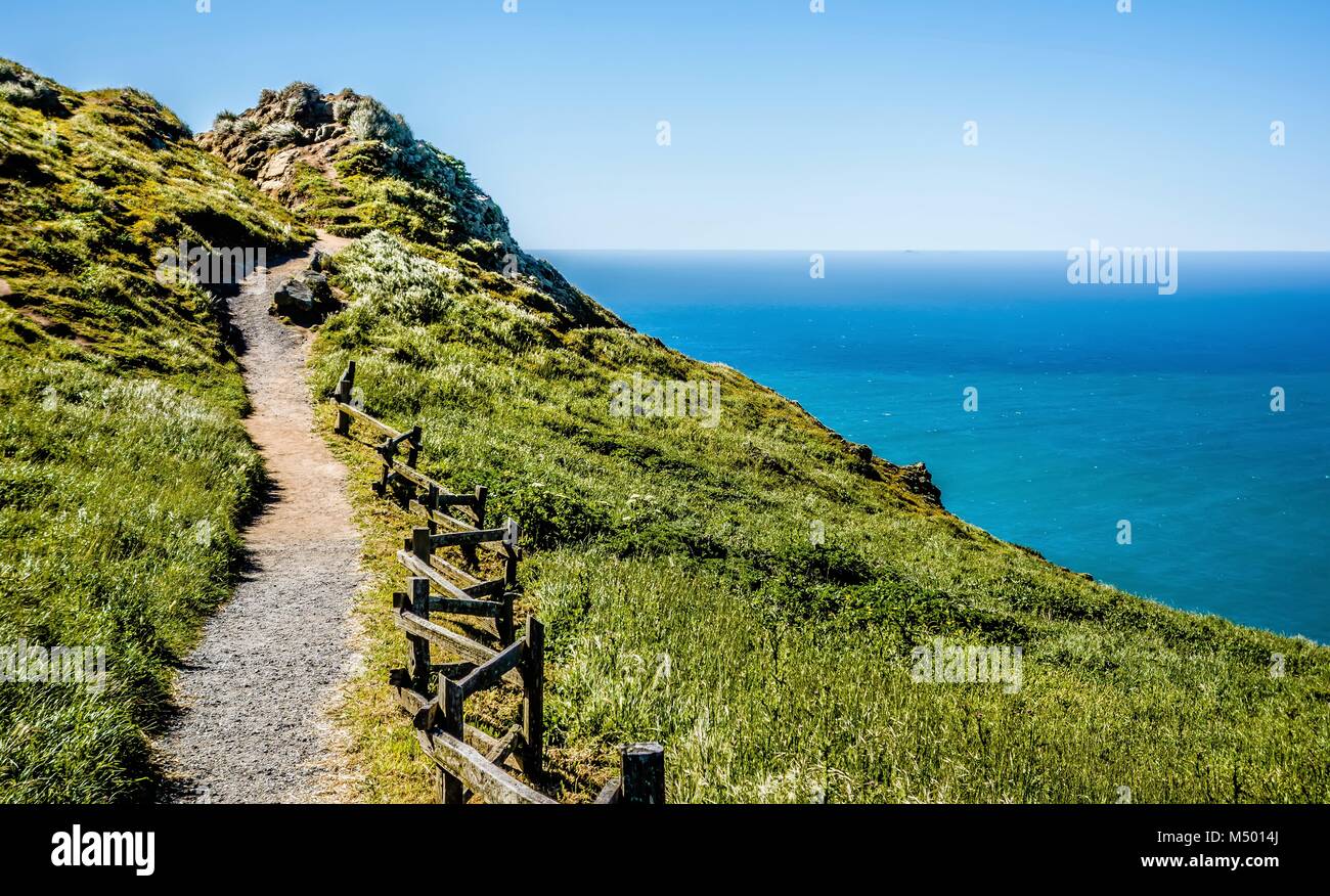 Point reyes national seashore landscapes in california Stock Photo - Alamy