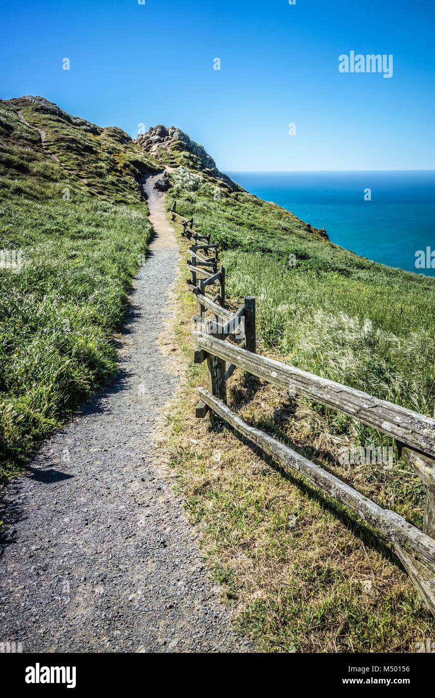 Point reyes national seashore landscapes in california Stock Photo - Alamy
