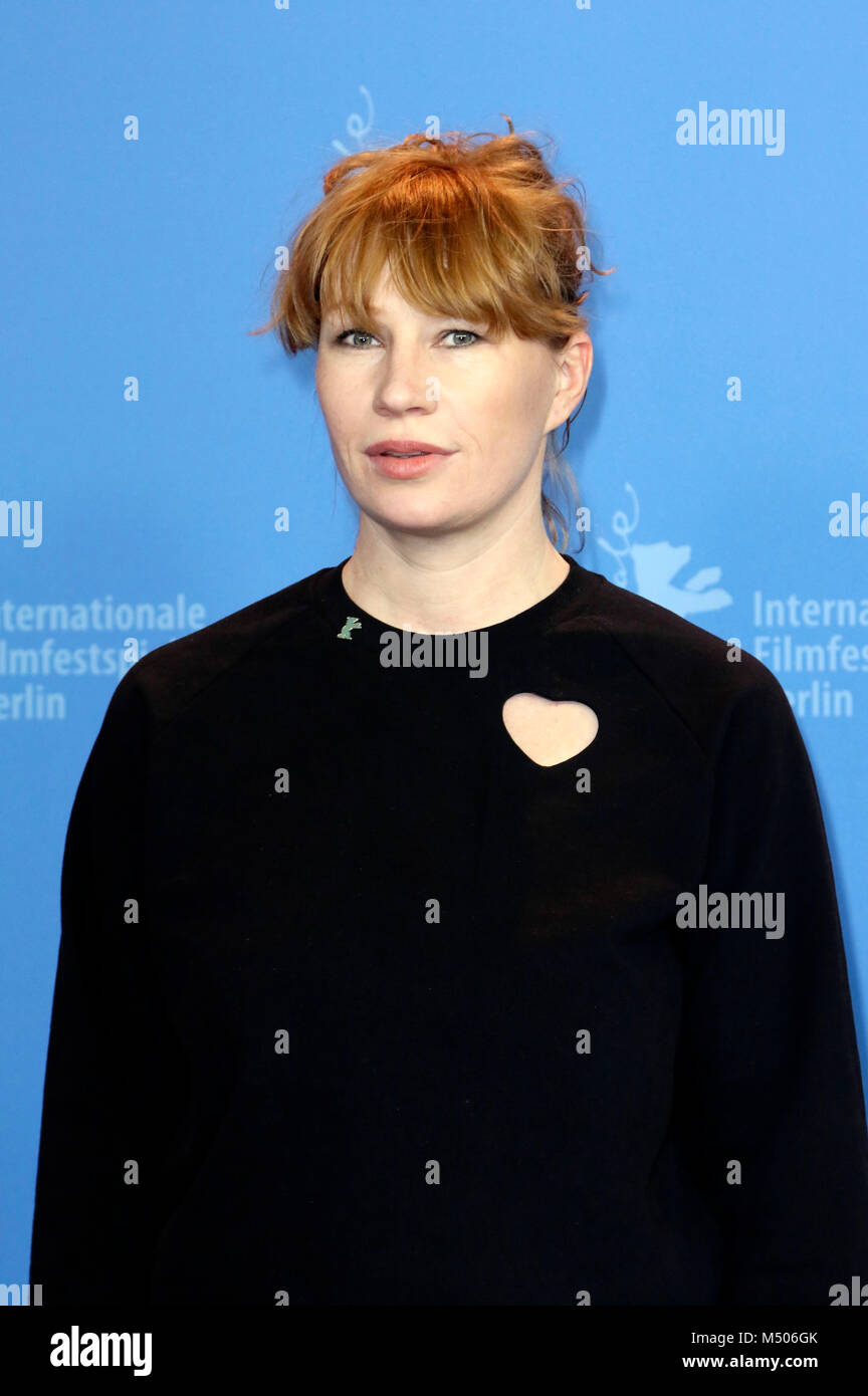 Berlin, Germany. 19th Feb, 2018. Birgit Minichmayr during the '3 Tage