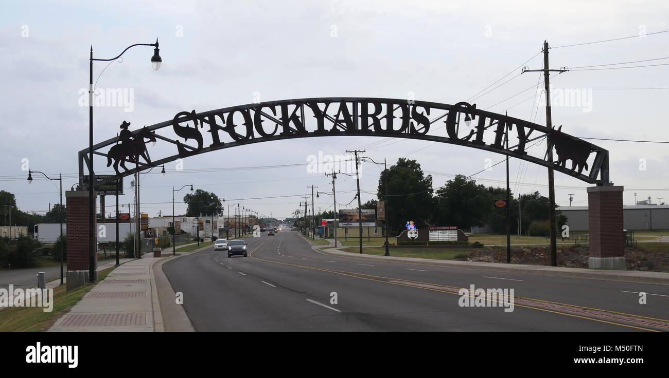 Stockyards City,Oklahoma City,USA Stock Photo Alamy