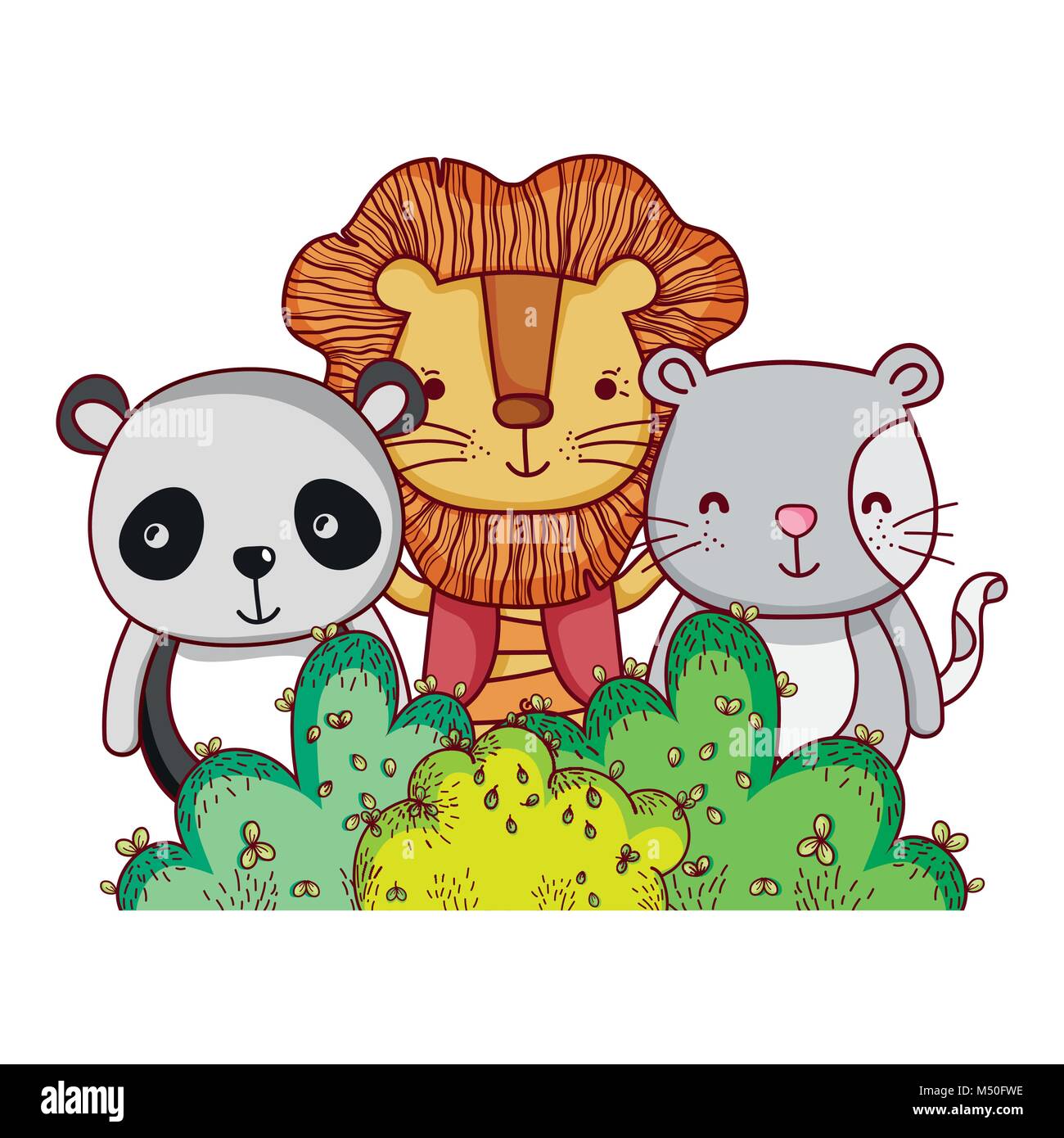 Cat icon (PFP) bushes - Stock Illustration [105927740] - PIXTA