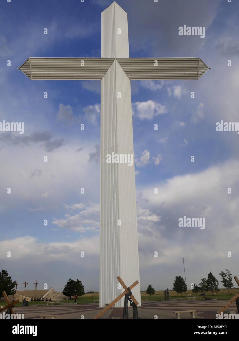 Giant Cross,Groom,Texas,Route 66 Stock Photo Alamy