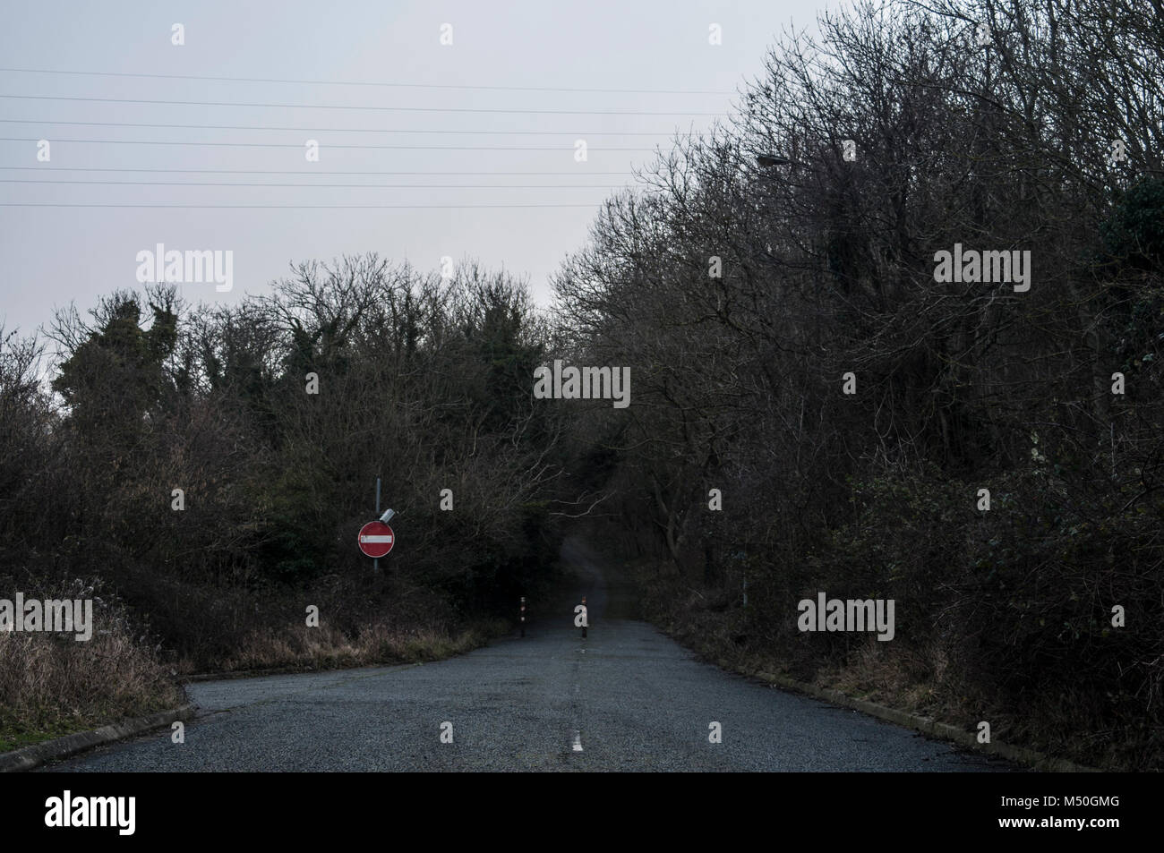 Crete Road West, Folkestone, Kent Stock Photo Alamy