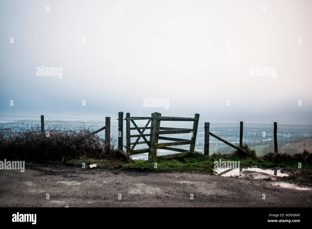Crete Road West, Folkestone, Kent Stock Photo Alamy