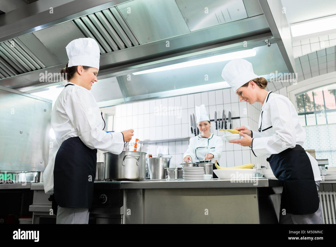 Kitchen staff canteen hires stock photography and images Alamy