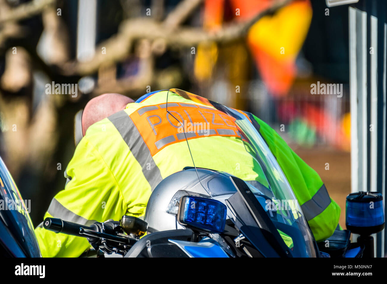 german police motorcycle