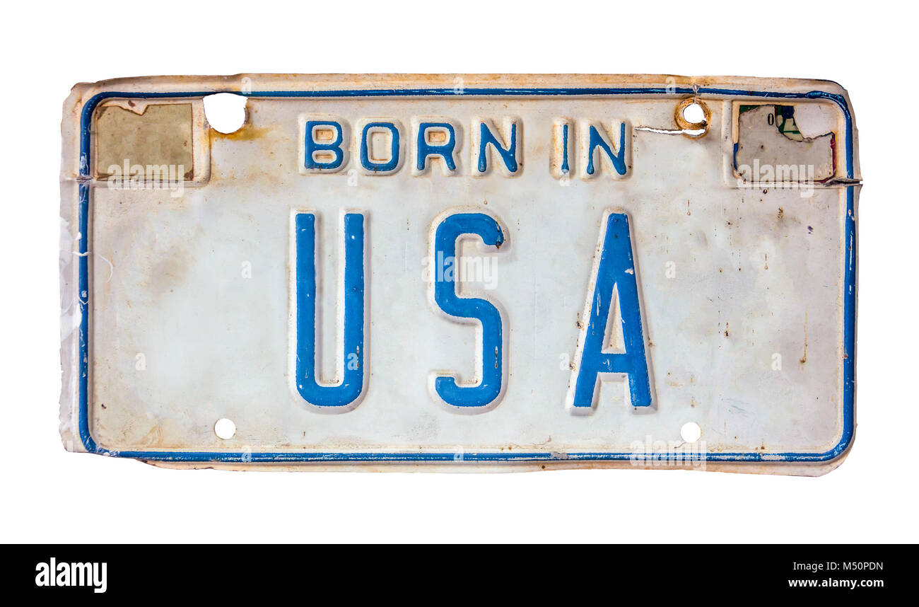 Born To Farm License Plate Frame Tag Holder 