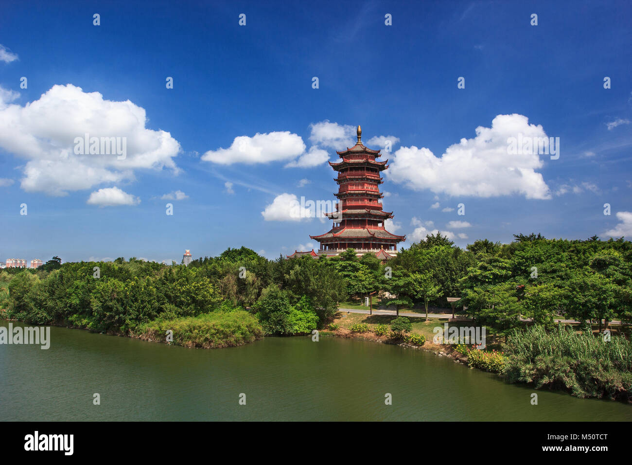 Xiamen Xinglin Garden Expo Pavilion Stock Photo