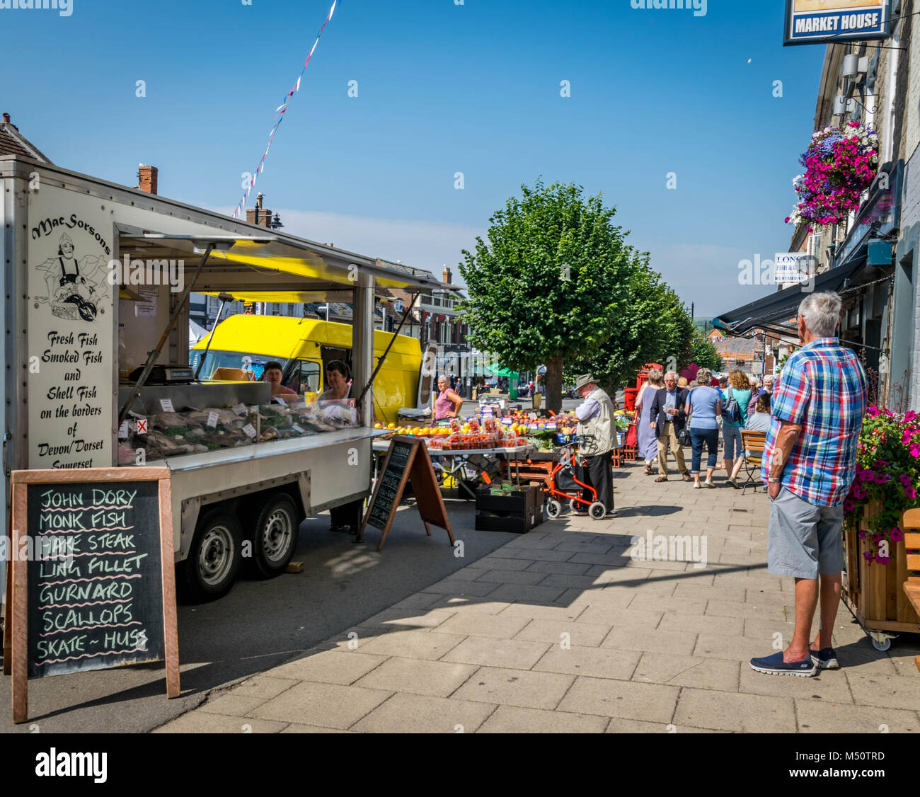 Bridport Market High Resolution Stock Photography and Images Alamy