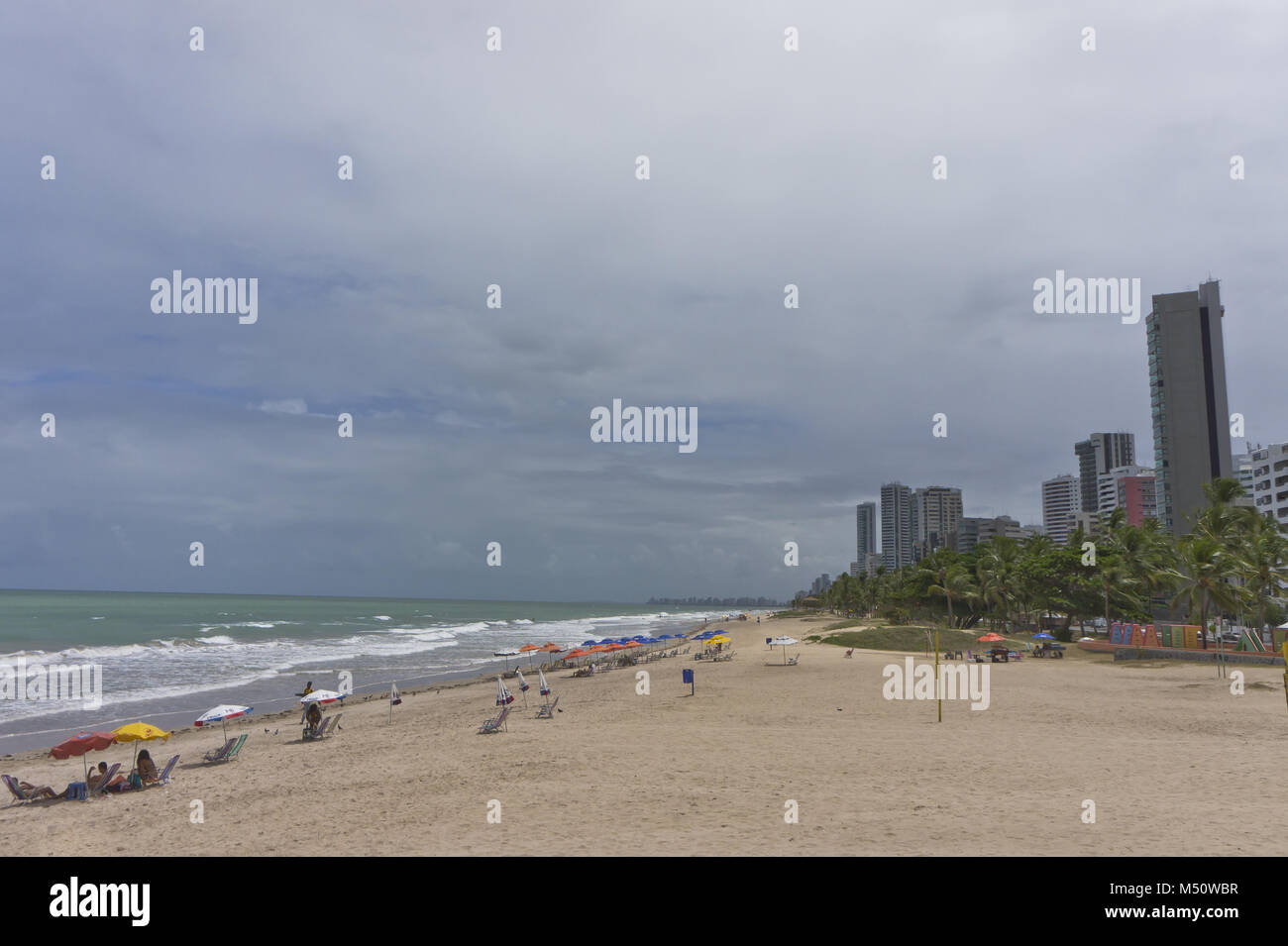 Recife, Brazil, beach view Stock Photo