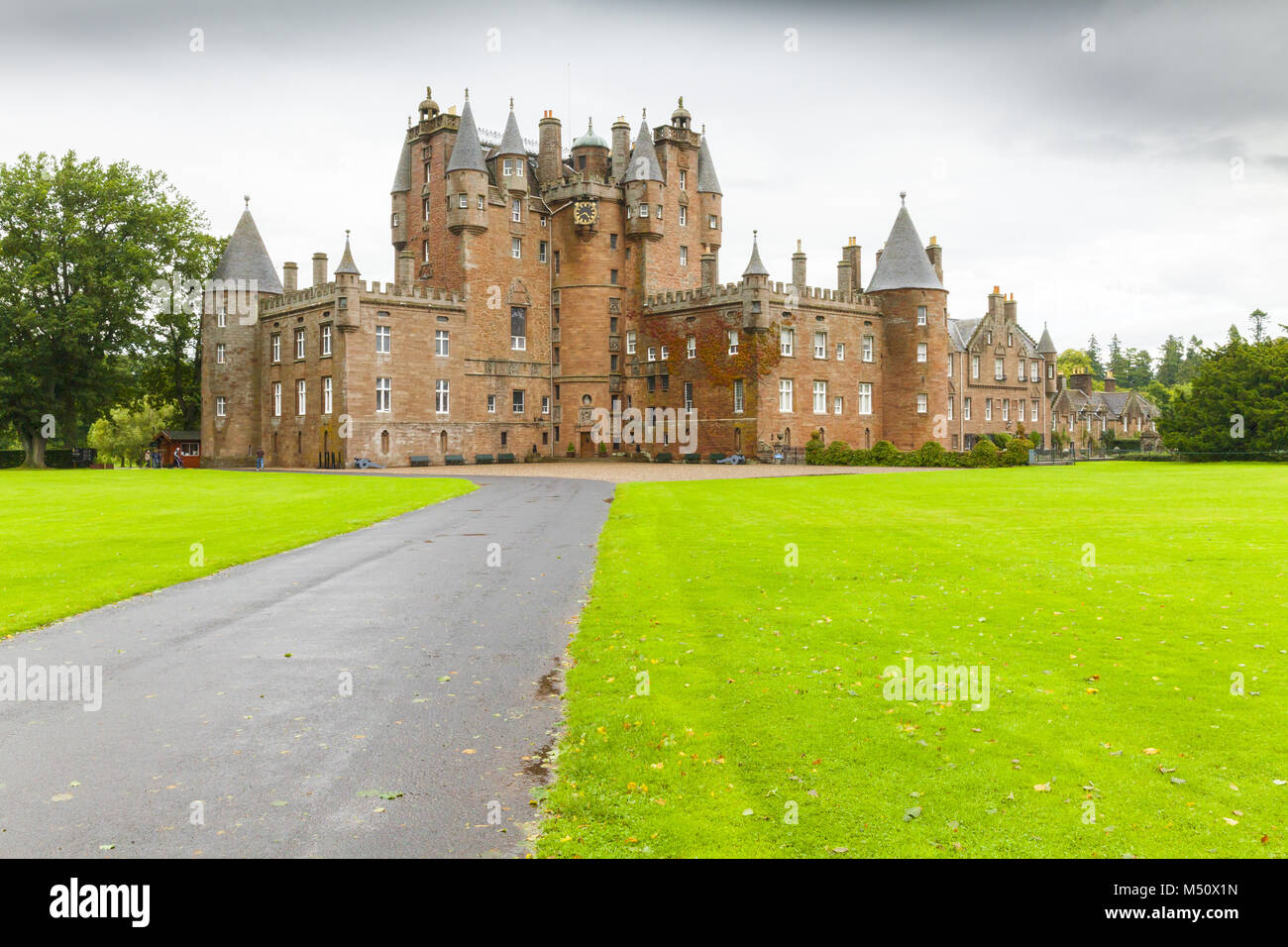 glamis castle scotland united kingdom Stock Photo