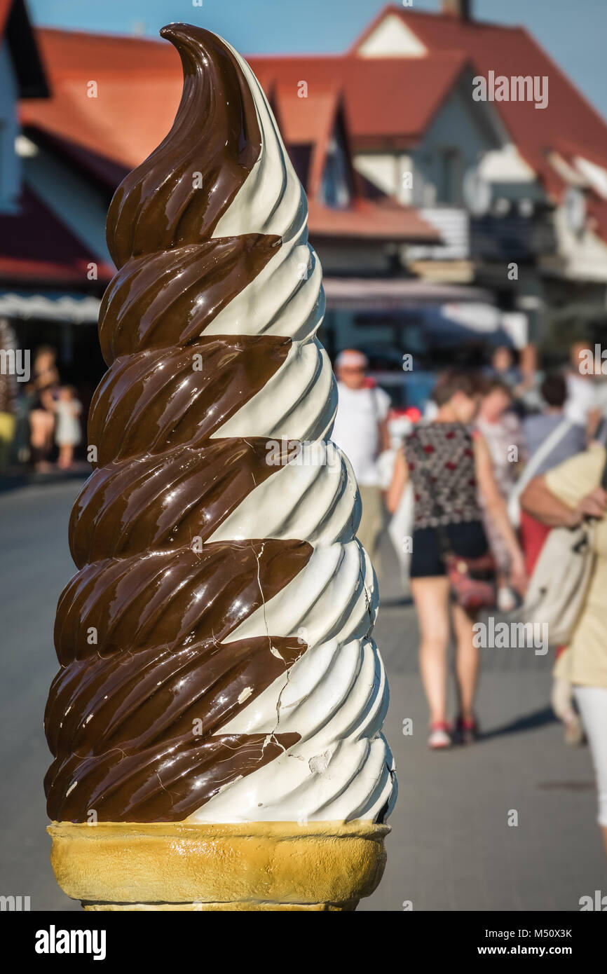 Ice cream stand Stock Photo Alamy