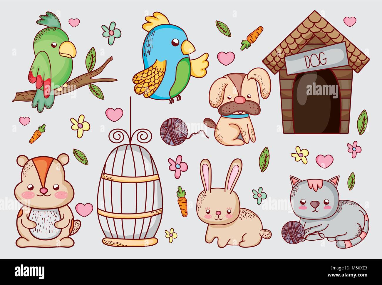 Pet shop cartoons Stock Vector Image & Art - Alamy