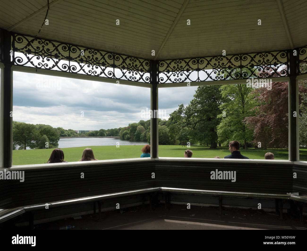 Roundhay Park, Leeds, West Yorkshire, England Stock Photo Alamy